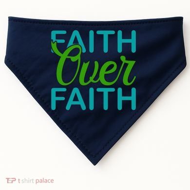 Faith Over Faith USA-Made Doggie Bandana