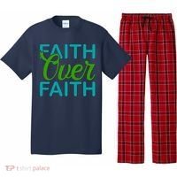 Faith Over Faith Pajama Set thumb 0