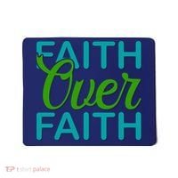 Faith Over Faith Mousepad thumb 0