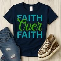 Faith Over Faith Women's T-Shirt thumb 3