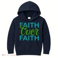 Faith Over Faith Kids Hoodie thumb 0