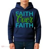 Faith Over Faith Kids Hoodie thumb 4