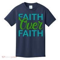 Faith Over Faith Kids T-Shirt thumb 0