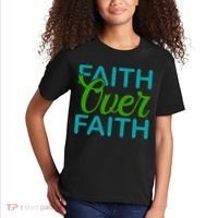 Faith Over Faith Kids T-Shirt thumb 2
