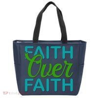 Faith Over Faith Tote Bag thumb 0