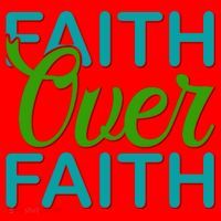 Faith Over Faith Santa Hat thumb 1