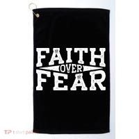 Faith Over Fear Golf Towel thumb 0