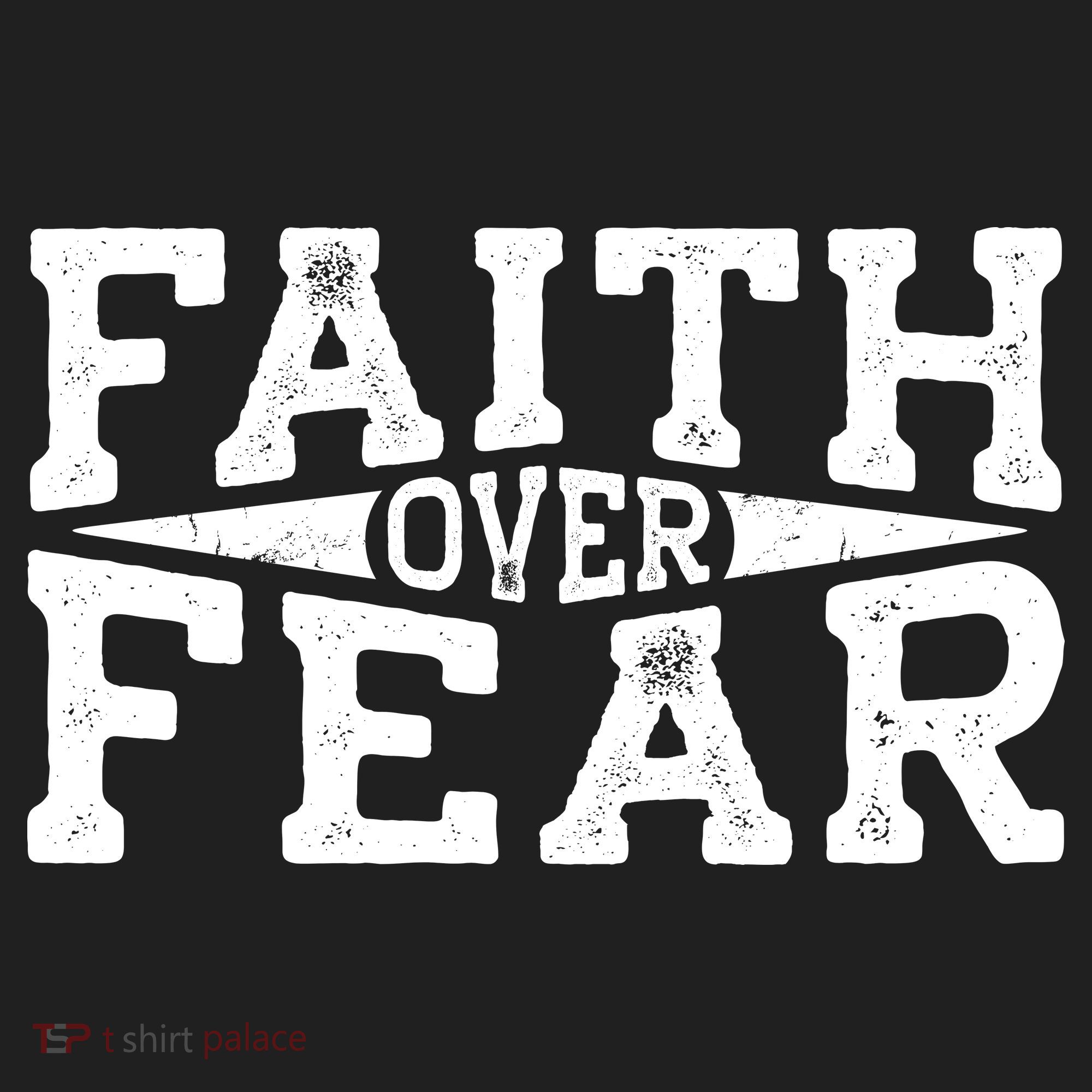 Faith Over Fear Golf Towel