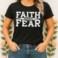 Faith Over Fear Women's T-Shirt thumb 2