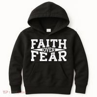 Faith Over Fear Kids Hoodie thumb 0