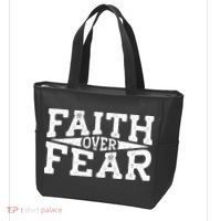 Faith Over Fear Tote Bag thumb 3