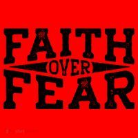 Faith Over Fear Santa Hat thumb 1