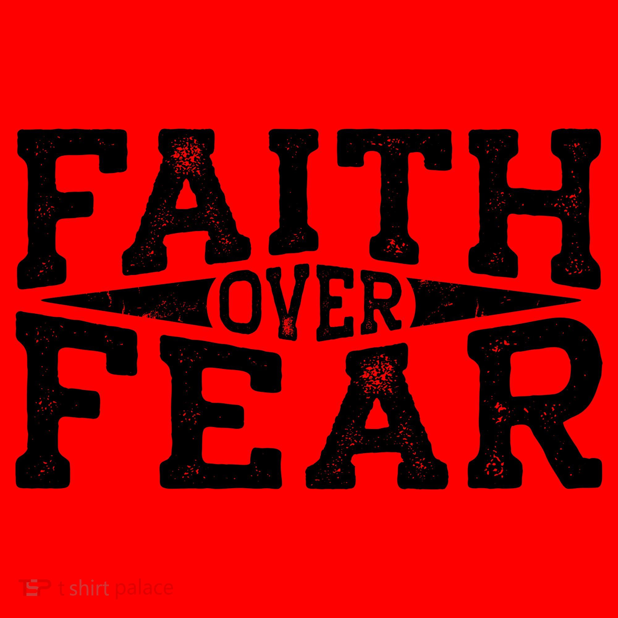 Faith Over Fear Santa Hat