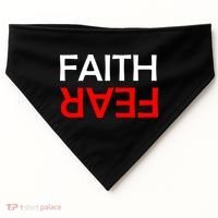 Faith Over Fear USA-Made Doggie Bandana thumb 0