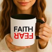 Faith Over Fear Coffee Mug thumb 3