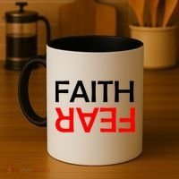 Faith Over Fear Coffee Mug thumb 4