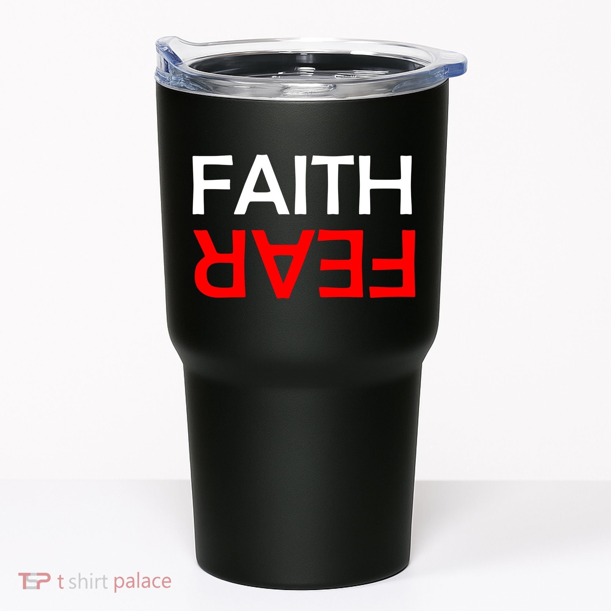 Faith Over Fear Tumbler