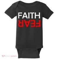 Faith Over Fear Baby Bodysuit thumb 0