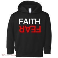 Faith Over Fear Toddler Hoodie thumb 0