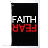 Faith Over Fear Golf Towel thumb 0