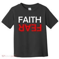 Faith Over Fear Toddler T-Shirt thumb 0