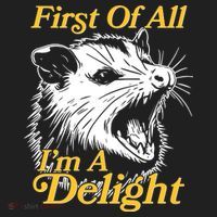 Funny Opossum First Of All Im A Delight Beanie thumb 2