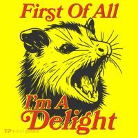 Funny Opossum First Of All Im A Delight Long Sleeve Shirt thumb 2