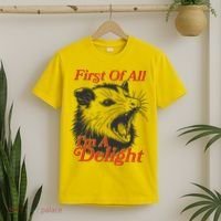 Funny Opossum First Of All Im A Delight T-Shirt thumb 2