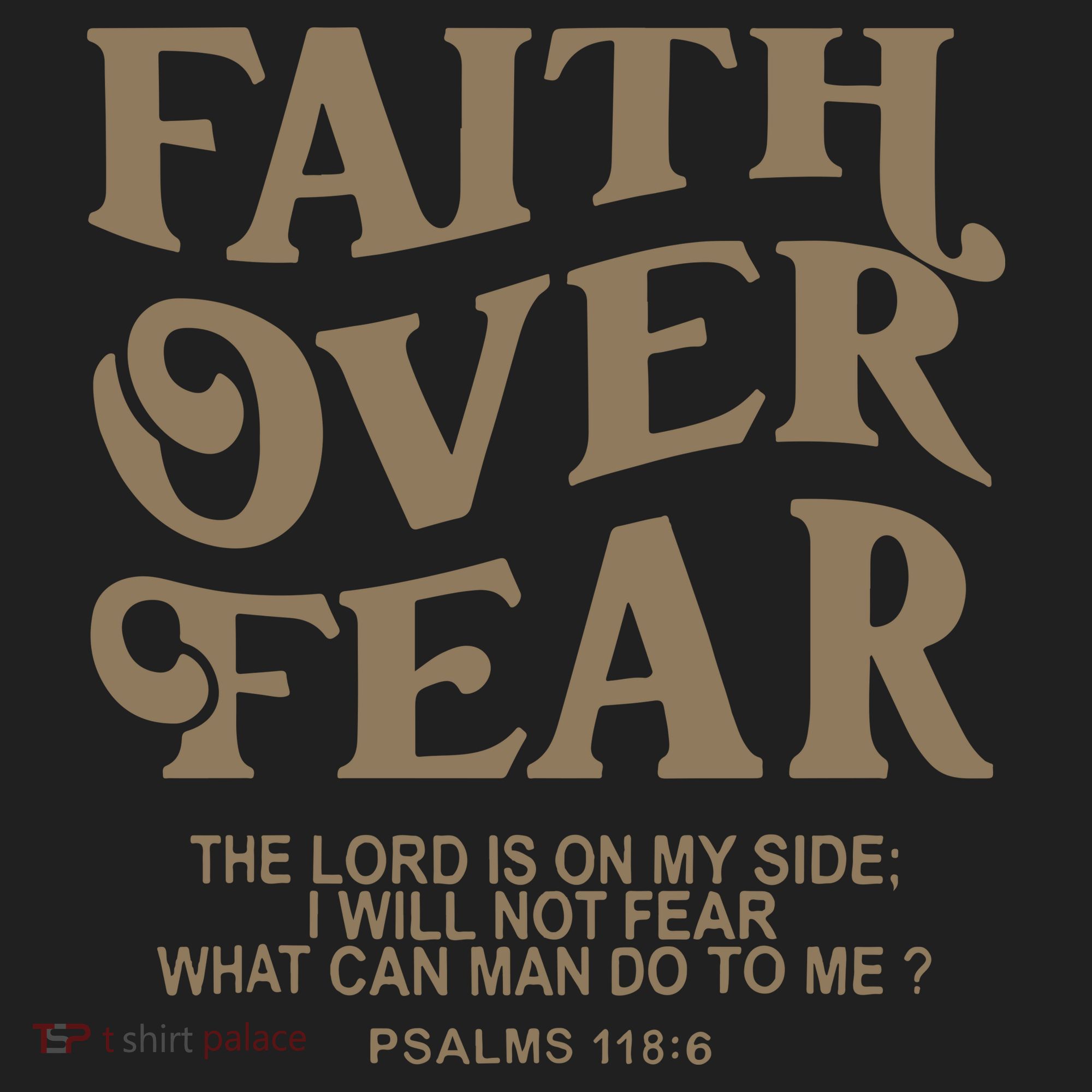 Faith Over Fear Christian Jesus Beanie