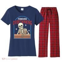 Forever Overthinking Women's Flannel Pajama Set thumb 0