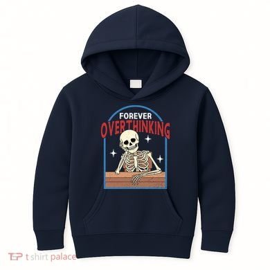Forever Overthinking Kids Hoodie