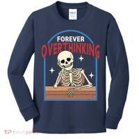 Forever Overthinking Kids Long Sleeve Shirt thumb 0
