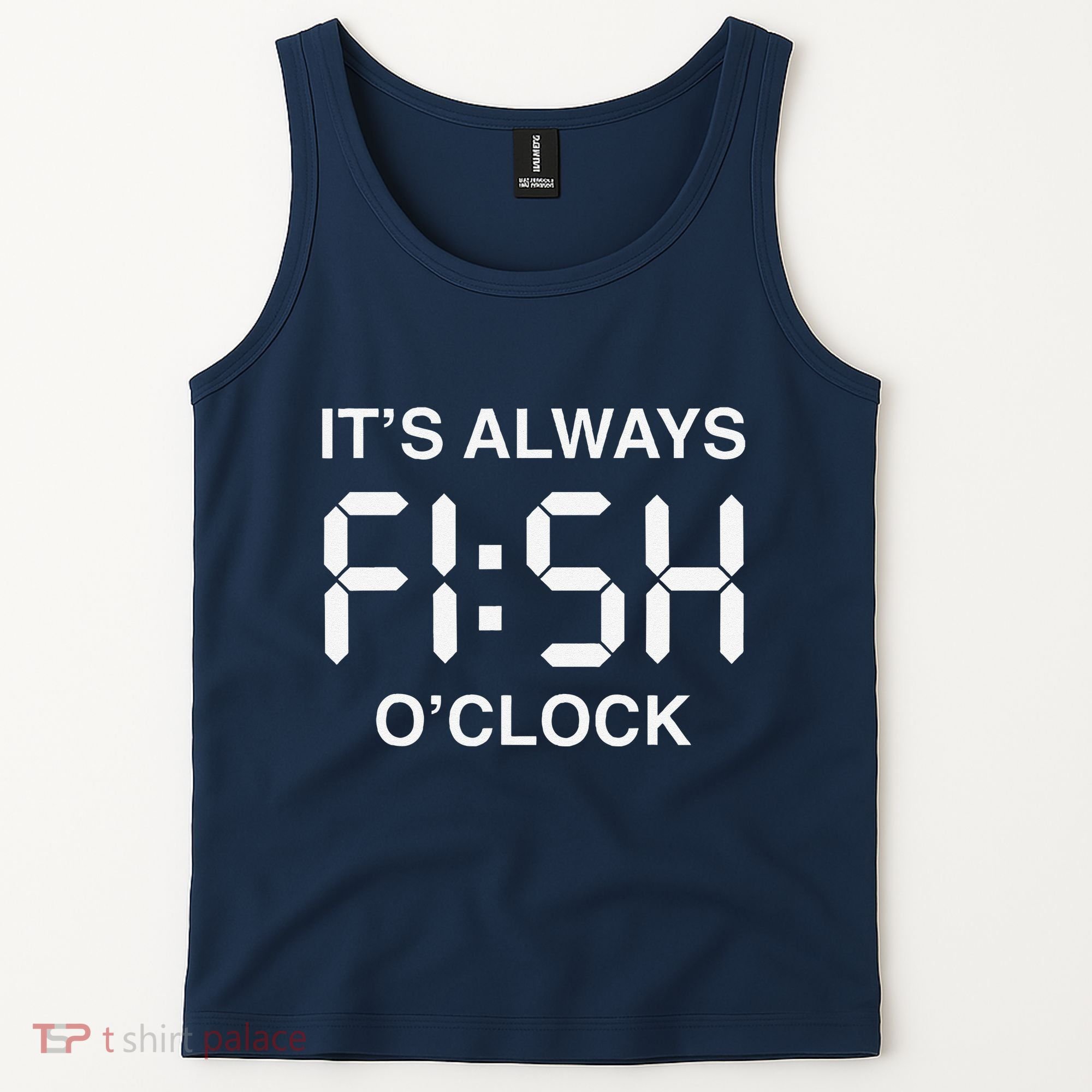Fish OClock Funny Fishing Fisherman FatherS Day Gift Tank Top