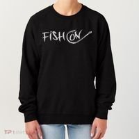Fish On Fish Hook Women's Sweatshirt thumb 0