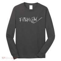 Fish On Fish Hook Long Sleeve Shirt thumb 0