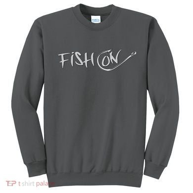 Fish On Fish Hook Sweatshirt