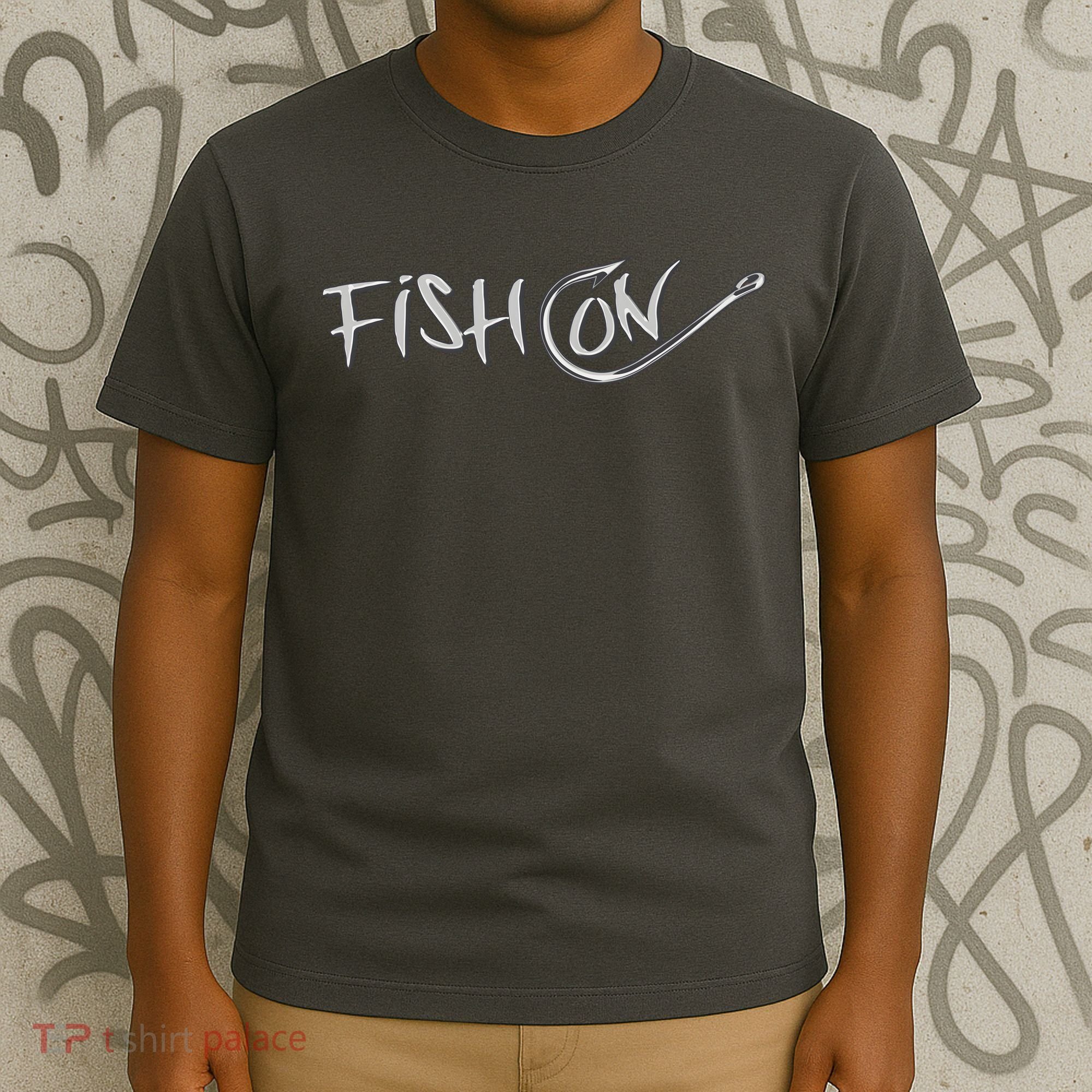 Fish On Fish Hook T-Shirt