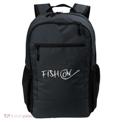 Fish On Fish Hook Backpack