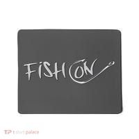 Fish On Fish Hook Mousepad thumb 0