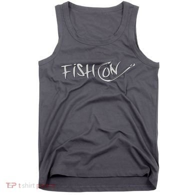 Fish On Fish Hook Tank Top