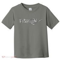 Fish On Fish Hook Toddler T-Shirt thumb 0
