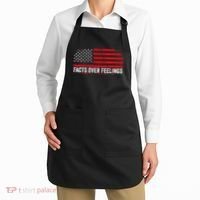 Facts Over Feelings Right Conservative Republican Political Apron thumb 2