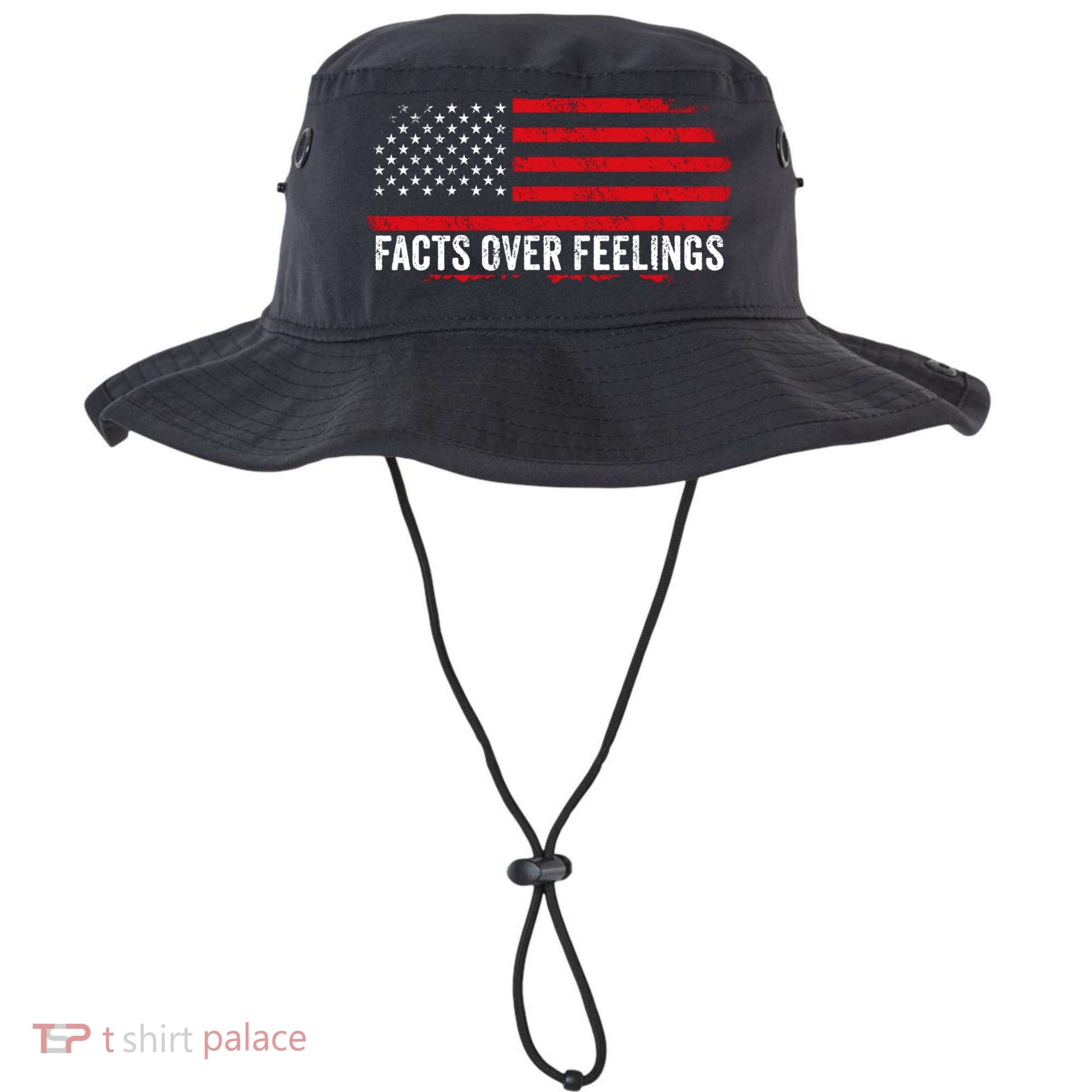 Facts Over Feelings Right Conservative Republican Political Bucket Hat