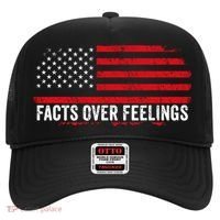 Facts Over Feelings Right Conservative Republican Political Hat thumb 0