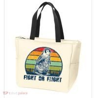 Fight Or Flight Funny Penguin Pun Fight Or Flight Tote Bag thumb 3