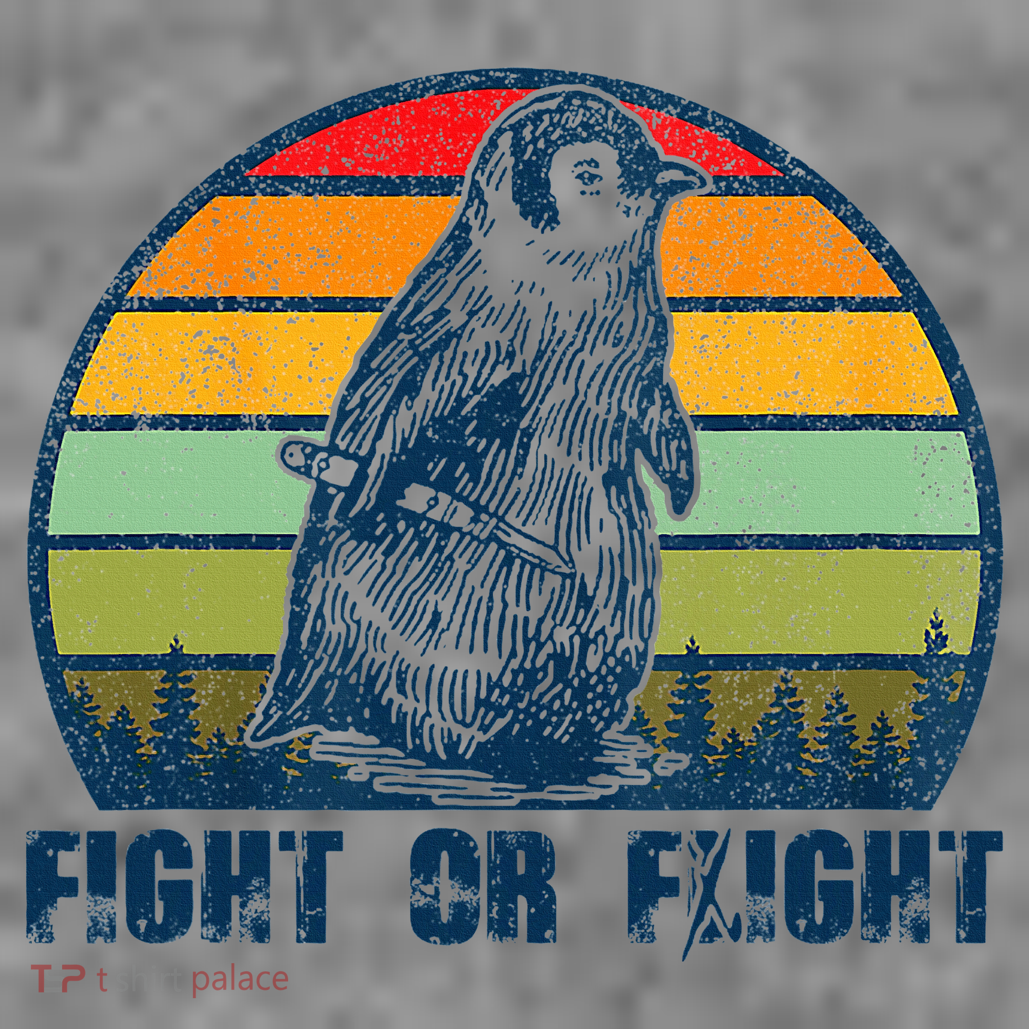 Fight Or Flight Funny Penguin Pun Fight Or Flight Toddler Hoodie