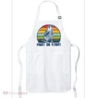 Fight Or Flight Funny Penguin Pun Fight Or Flight Apron thumb 0