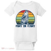 Fight Or Flight Funny Penguin Pun Fight Or Flight Baby Bodysuit thumb 0