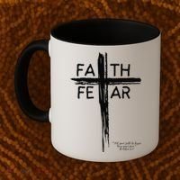 Faith Over Fear Coffee Mug thumb 2
