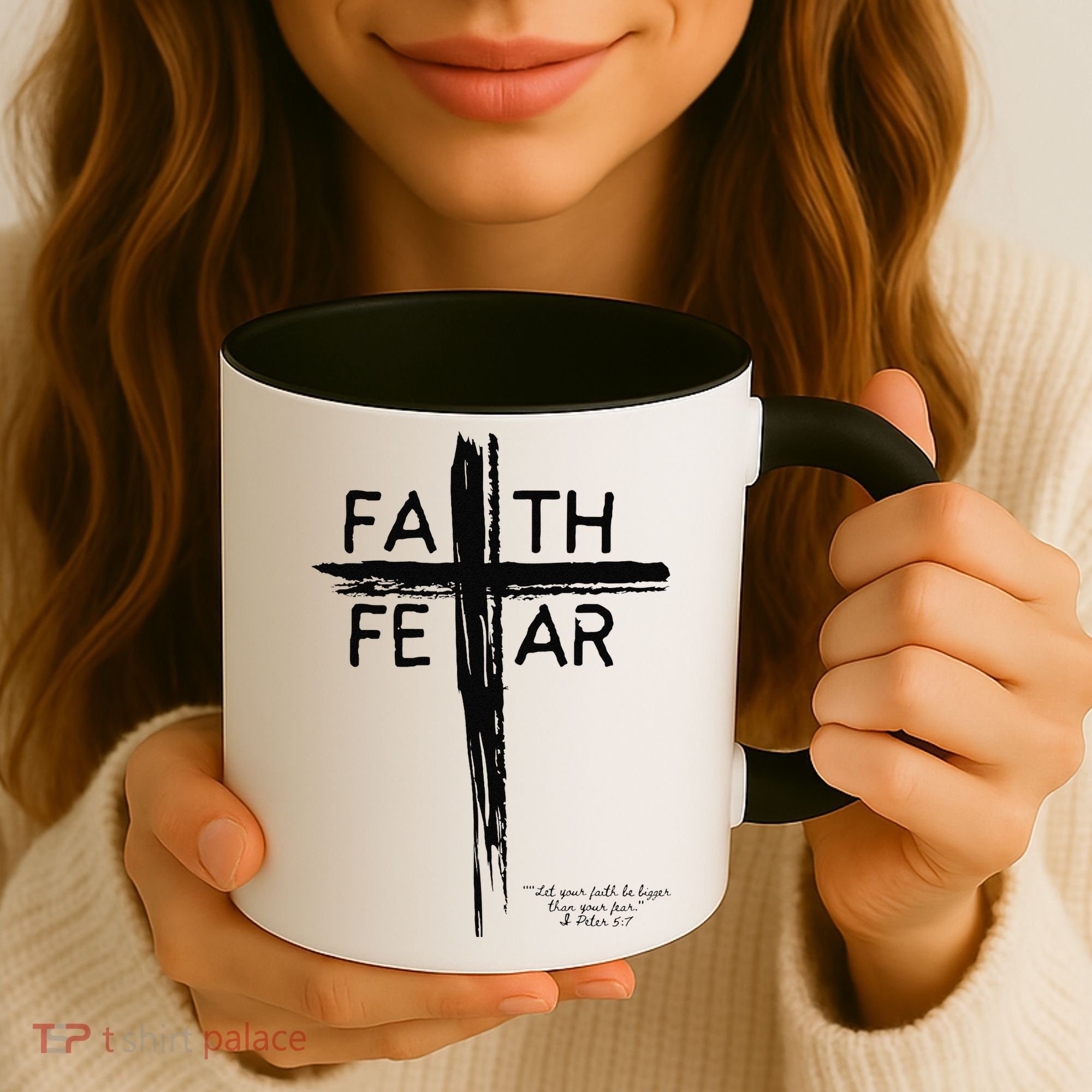 Faith Over Fear Coffee Mug